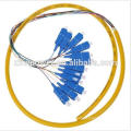 12 Core Singlemode Pigtail, Sc / Upc Fiber Optic Pigtail, Fan-Out 12 Faser Kabel optische Pigtail mit 0,9 mm 2,0 mm 3,0 mm